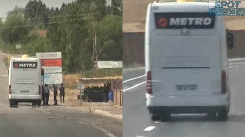 Skandal ortaya çıktı! Metro Turizm kaçak Afganlı taşırken görüntülendi (Video)