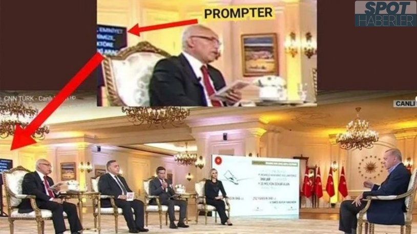 Ünlü gazeteciden merak uyandıran soru: Prompterı kim yönetiyor?