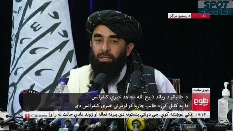 Taliban basın toplantısı düzenliyor: Şeriat düzeni altında kadın haklarına bağlıyız