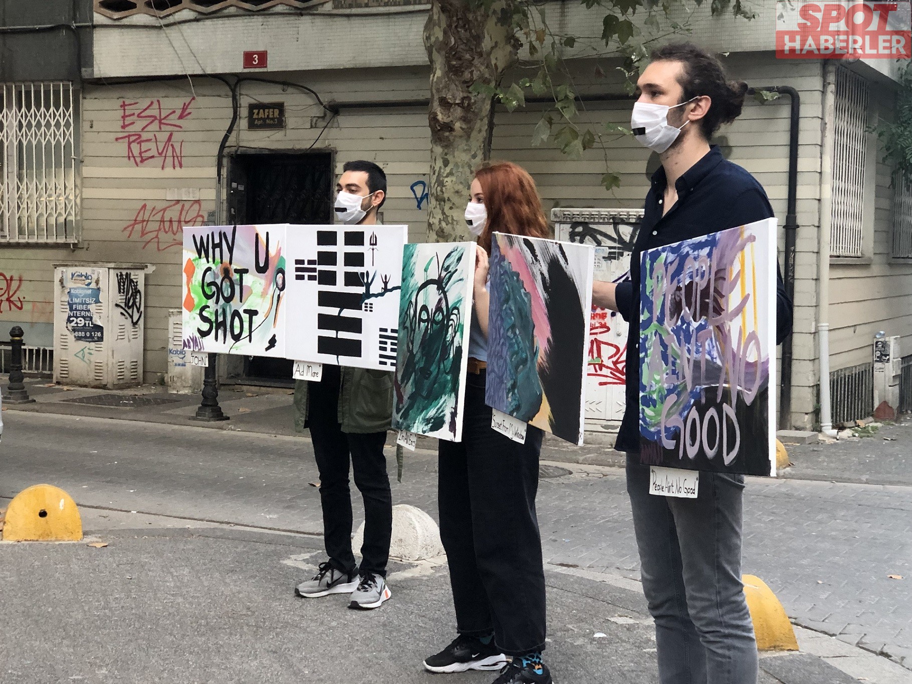 Genç ressam Adyali’den Sergi Salonlarına tepki projesi: “İnsargi”