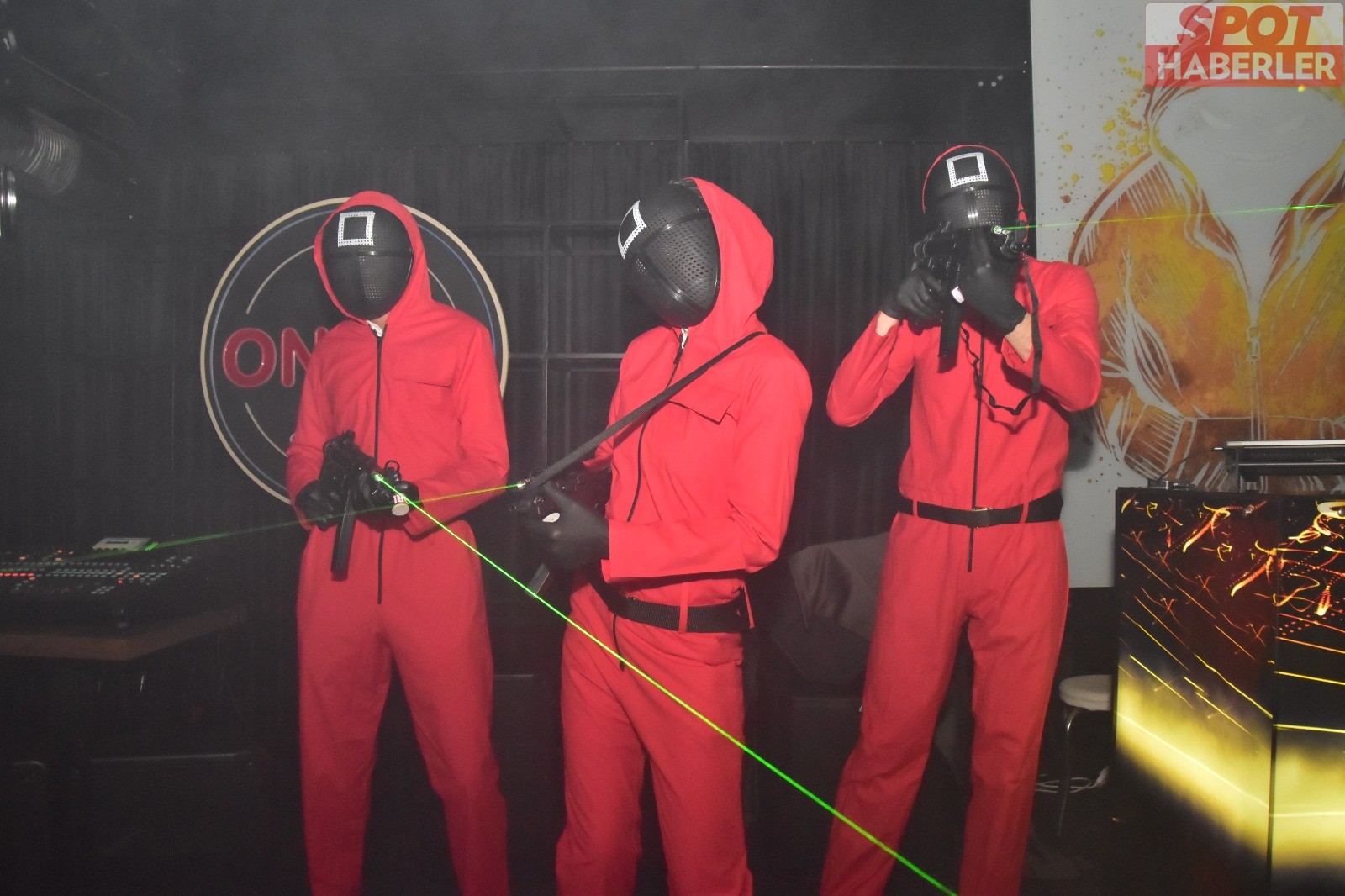 Duqqan’da Squid Game partisi