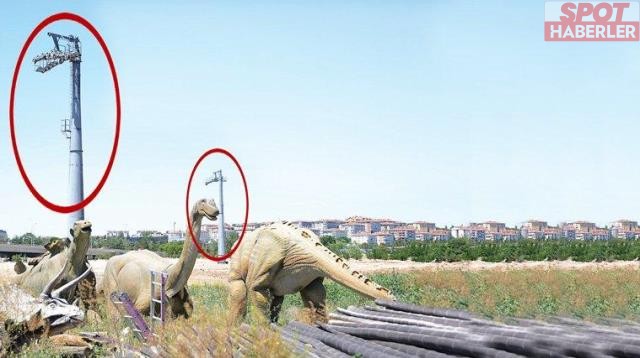 Ankara’yı yemişler… Ankapark’ta 50.4 milyon dolar ödenen teleferikten geriye 30 metrelik direkler kaldı