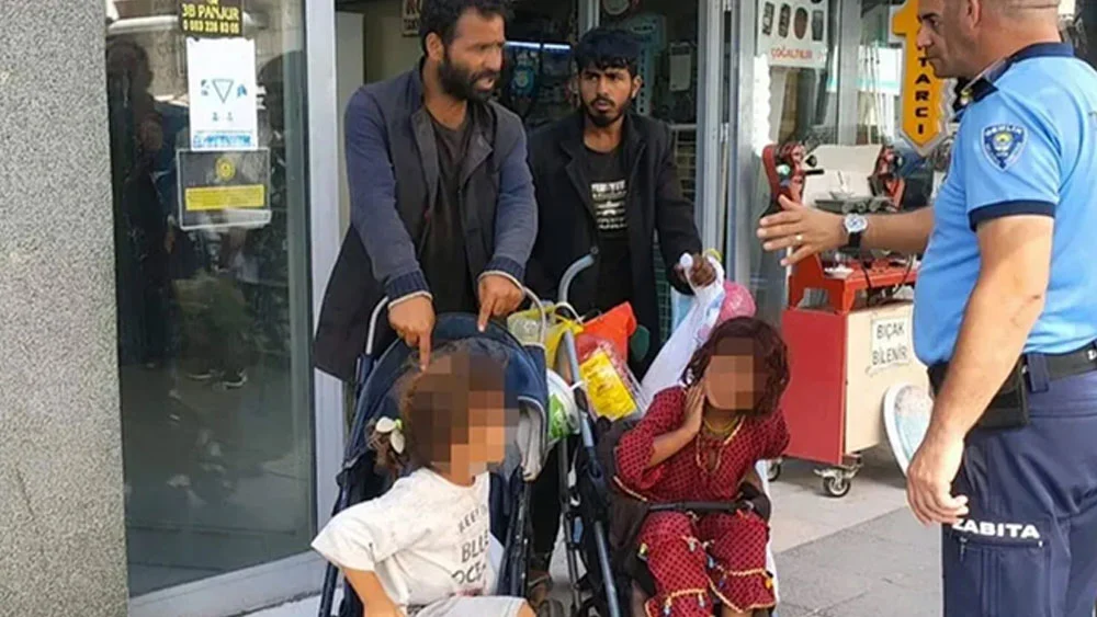 Çocuklarını dilendiren sığınmacının mal varlığı ‘pes’ dedirtti