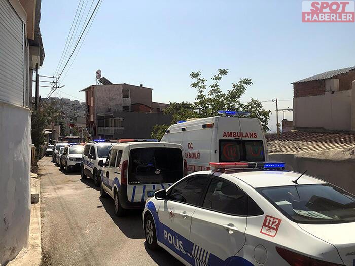 İzmir’de Hareketli Dakikalar! Eşini Rehin Aldı