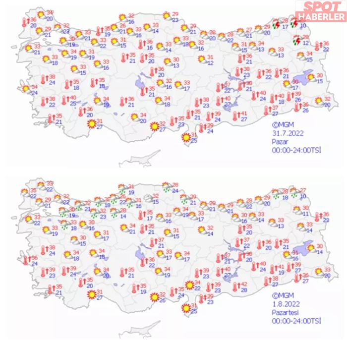 Tarih ve Saat Belli Oldu! Kuvvetli Sağanak Yağmur Geliyor