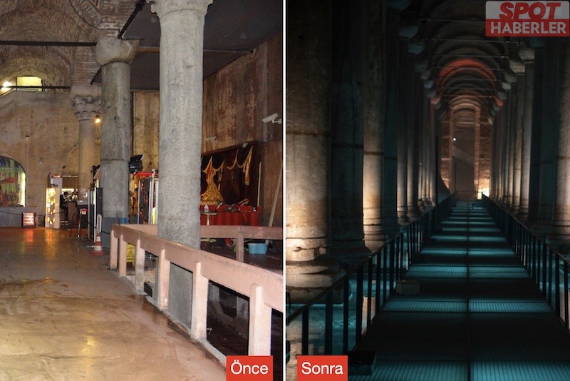 Yerebatan Sarnıcı Restorasyonunda Başarılı Sonuç