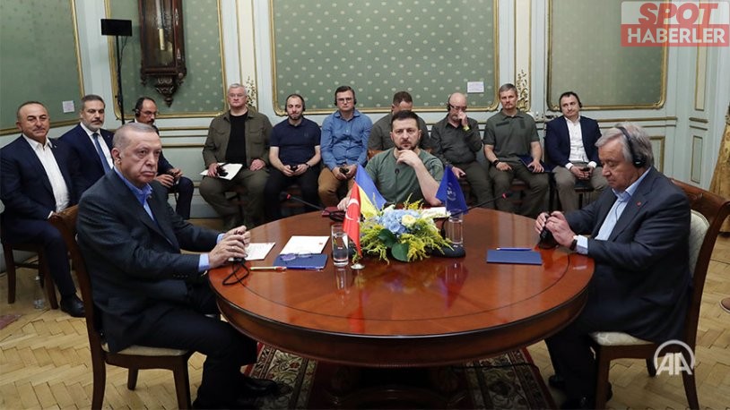 Erdoğan ile Zelenskiy görüşmesinin ardından Ukrayna’daki üçlü zirve sone erdi