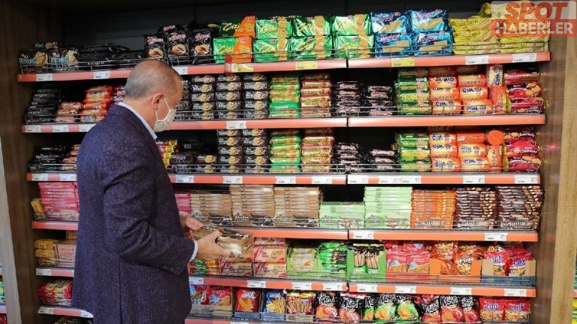 Erdoğan’ın ‘fiyatlar uygun’ deyip poz verdiği reyonda fiyatlar uçtu