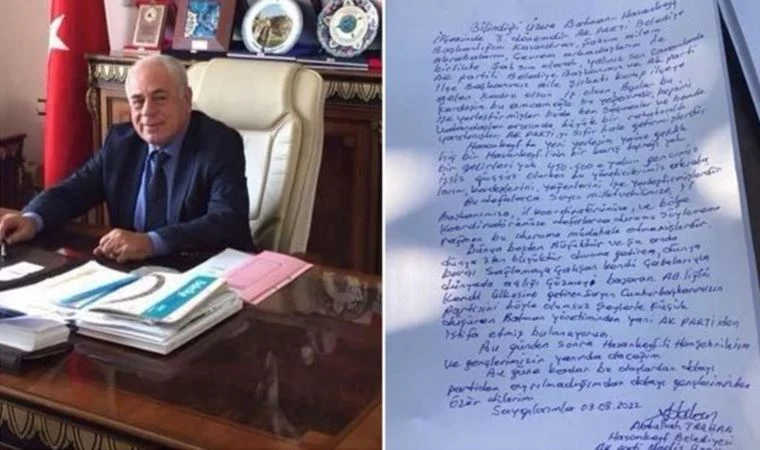 Torpille işe alımları açıkladı, AKP’den istifa etti: ‘Özür dilerim’