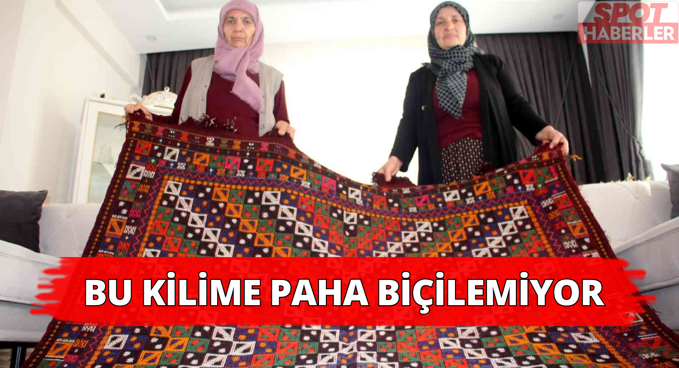 Sivas’ta 5 Milyon TL’lik  Kilim
