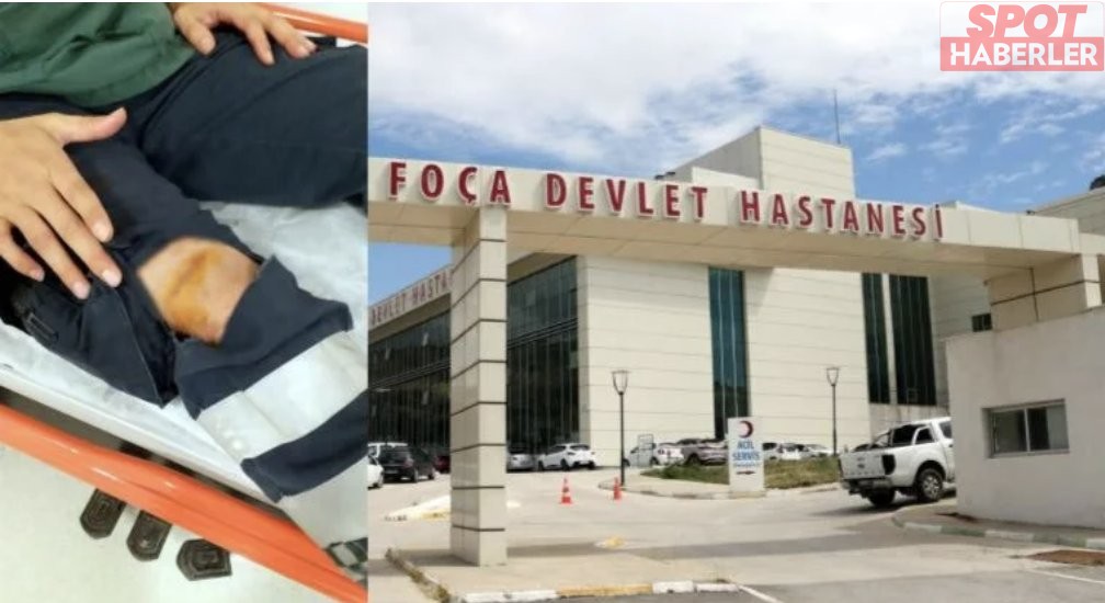 Sağlık çalışanının dizine makas sapladı, serbest bırakıldı