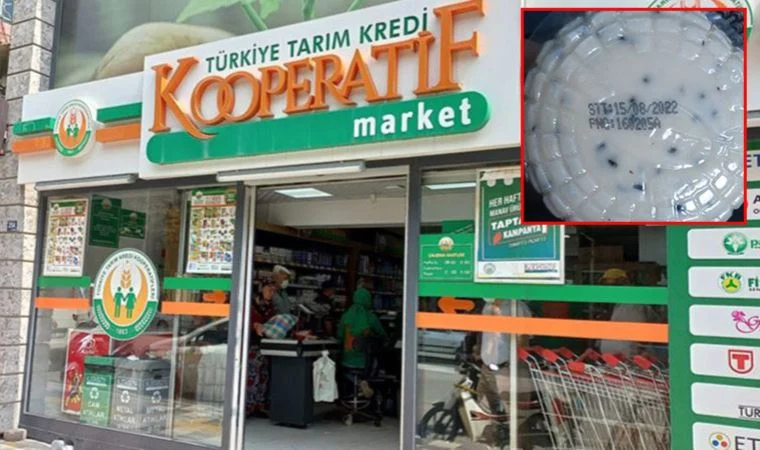 Tarım Kredi marketlerinin rafında tarihi geçmiş ürünler çıktı