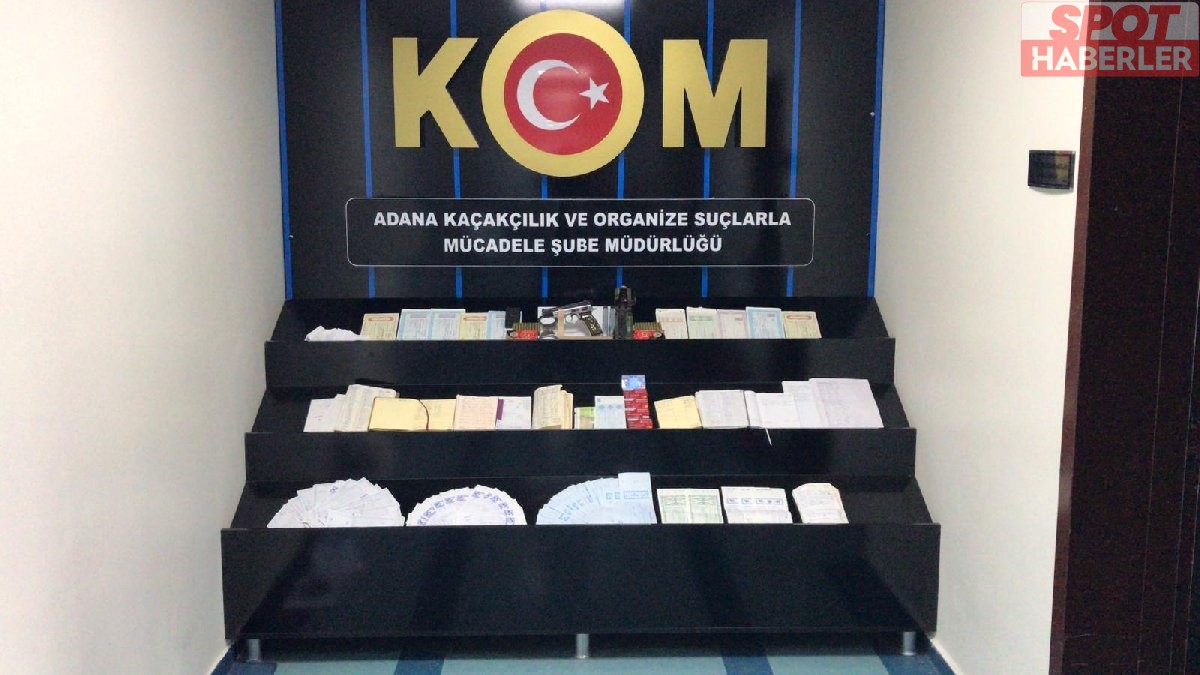 Adana’da Tefeci Şebekesi Operasyonu: Yüzde 150 Faiz Uygulamışlar
