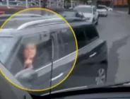 Maganda kadın hasta taşıyan ambulansa yol vermedi