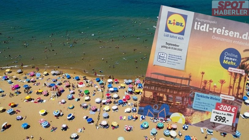 Alman marketin ‘ucuza Türkiye tatili’ satması gündem oldu