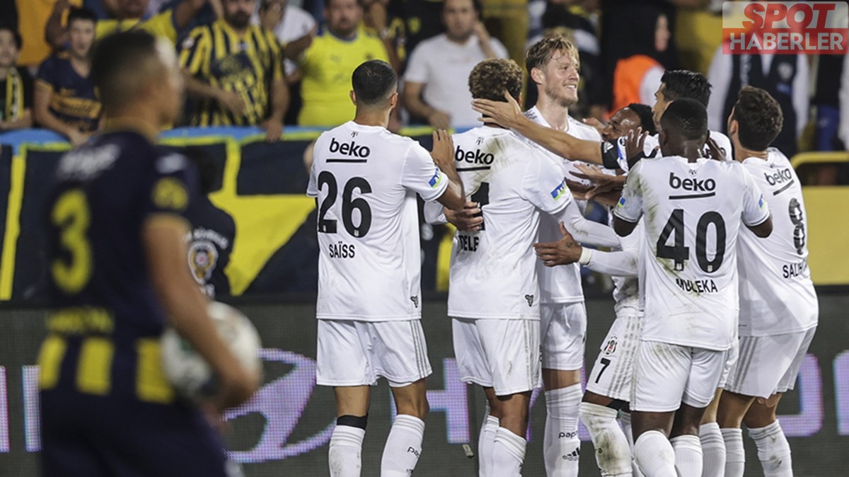 Ankaragücü’nden 3 puanı alan Beşiktaş, liderliğini korudu