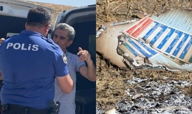 Eski AKP’li başkan seçimle ilgili evrakları yakarken yakalandı