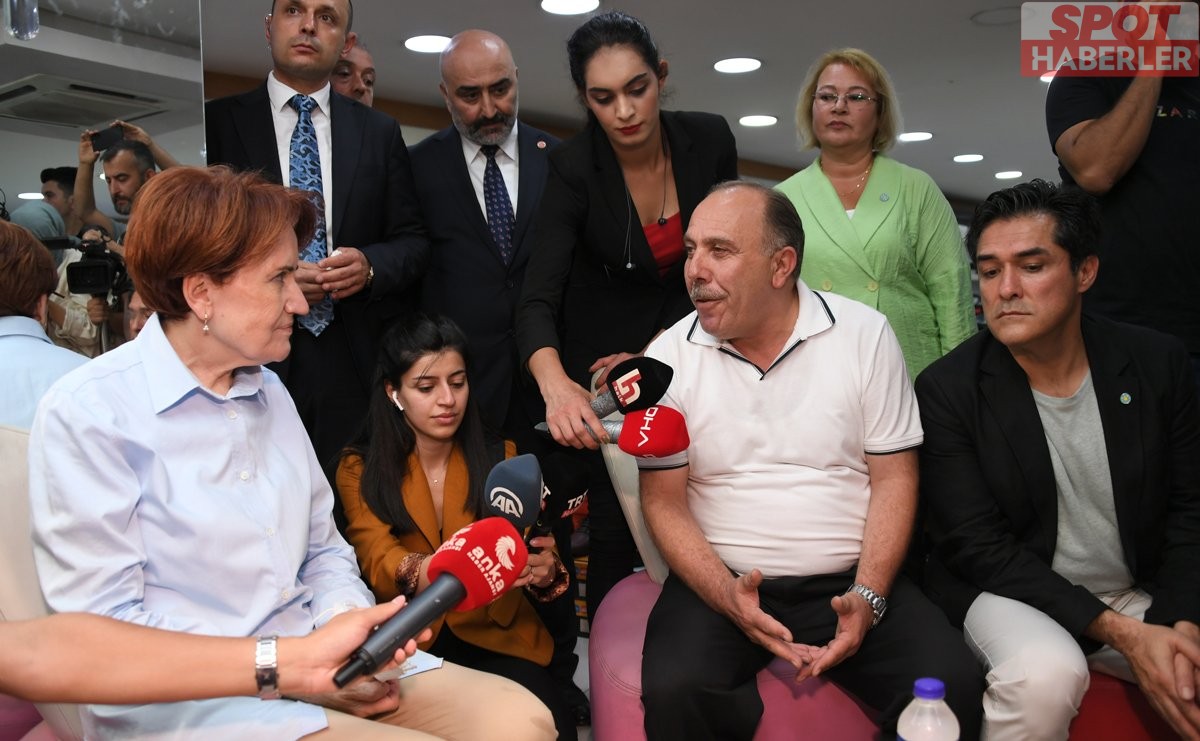 Akşener’in ziyaret ettiği esnaf: Çalanlara çırpanlara af çıkarıyorlar, 35 yıldır vergi veriyorum benim suçum ne?