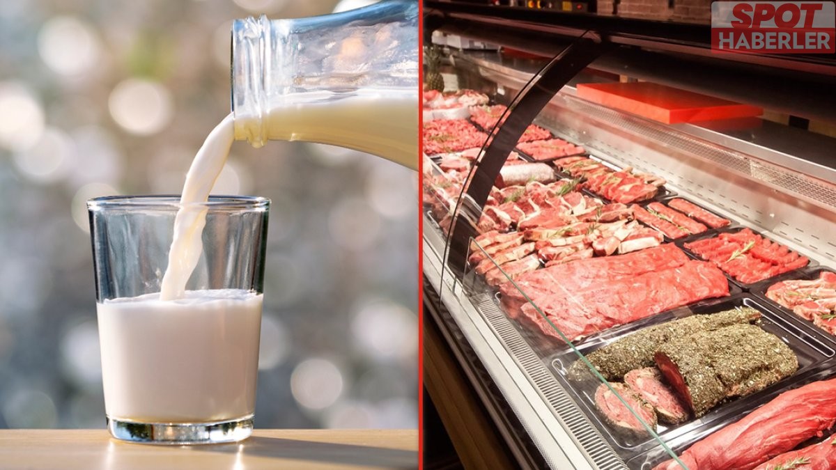 Ekim-Kasım ayında ete ve süte yüzde 30-35 zam gelecek