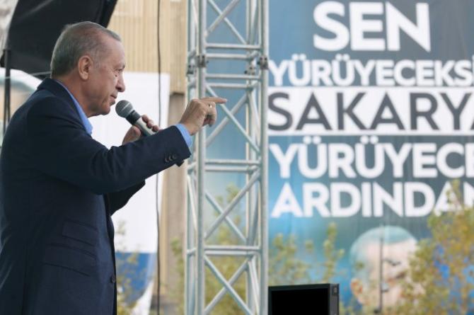 Erdoğan’nın Sakarya’da iki lafından biri ‘Bay Kemal’