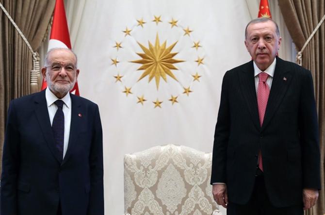 Saadet Patisi lideri Karamollaoğlu: Beni Altılı Masa’ya bir bakıma Erdoğan itti