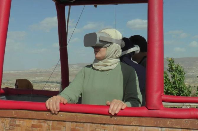 Balon fiyatları yükselince turistler çözümü böyle buldu