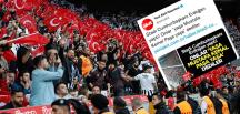 Beşiktaş taraftarı İzmir Marşı söyledi, Akit çıldırdı