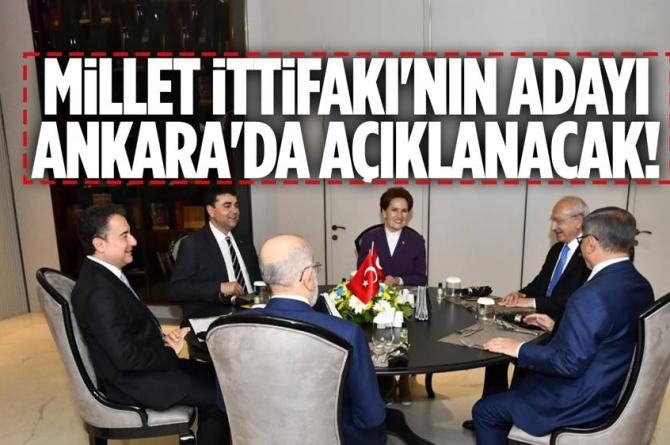 “Cumhurbaşkanı adayını mitingle açıklayacağız”