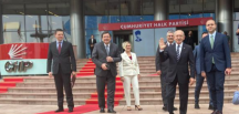 Liderler CHP Genel Merkezi’ne geldi: Altılı masa zirvesi başladı
