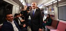 Bakan Karaismailoğlu, boş metroda ayakta gitti