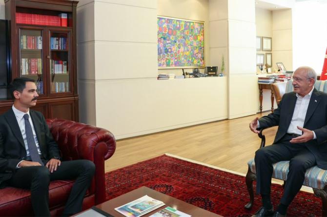 Kılıçdaroğlu, Muhsin Yazıcıoğlu’nun oğluyla görüştü