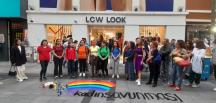 LCW’ye LGBTİ+ protestosu: Gökkuşağından moru koparamazsınız