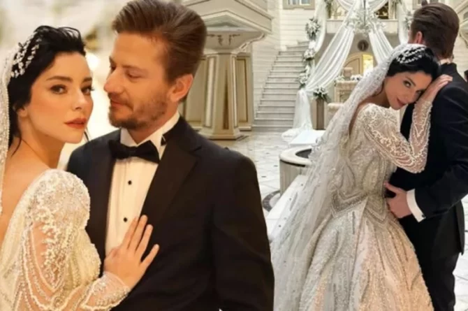 Merve Boluğur ile Mert Aydın dünyaevine girdi