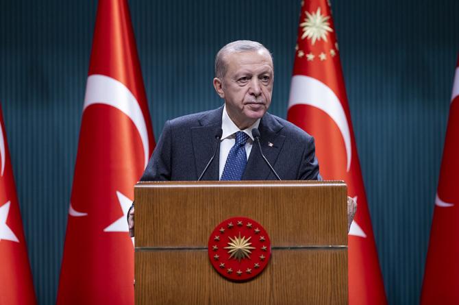 Cumhurbaşkanı Erdoğan kabine toplantısı sonrası açıklamalarda bulundu