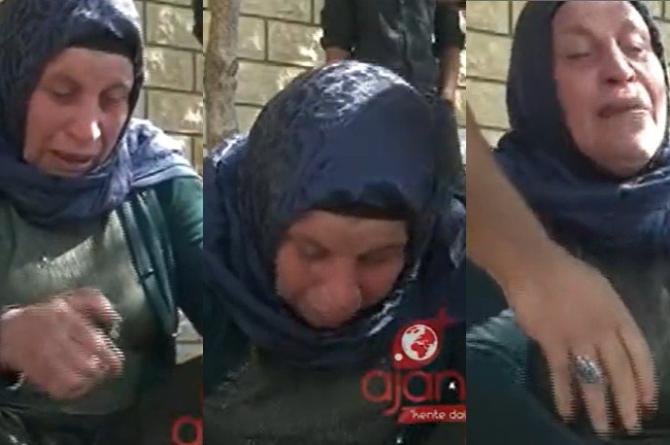Eşi ve oğlu AKP’liler tarafından öldürülen Emine Şenyaşar, kendisini yakmak istedi