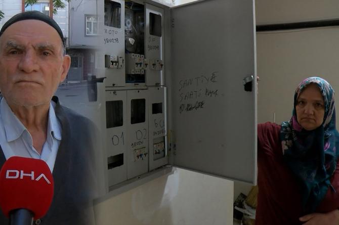 Evden çıkması için elektrik saatini söktü, küfürler etti