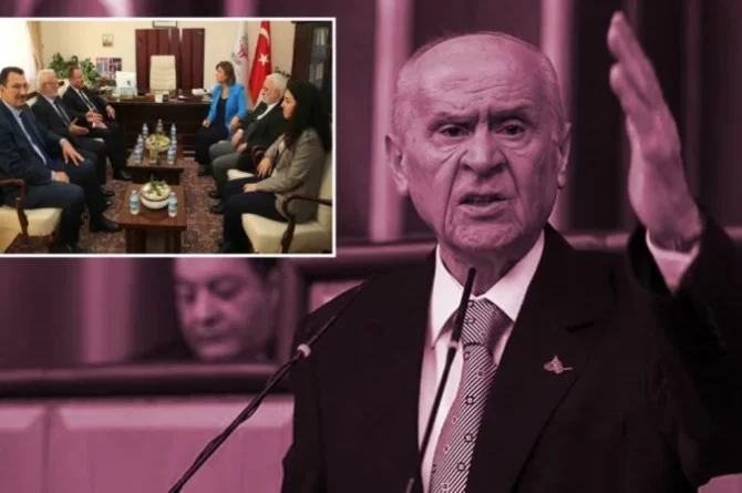 AKP’nin HDP’yi ziyaretine MHP’den ilk yorum: ‘Salıyı bekleyin’