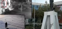 Antalya’da Atatürk Anıtı’na çirkin saldırı