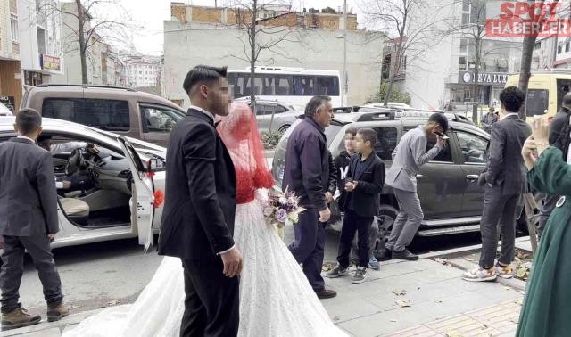 Polis düğünü bastı: Gelinin kimliğine bakan ekipler damat ve aileyi karakola götürdü
