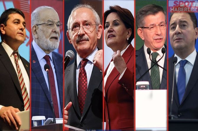 Altılı Masa toplantısının ardından liderlerden ilk açıklama