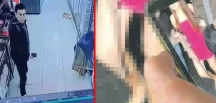 BİM sapığı kameraya yakalandı, görüntülere tepki yağdı: Komiser çıktı!