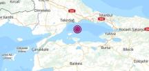 Marmara Denizi’nde korkutan deprem