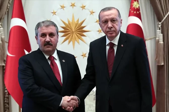 Recep Tayyip Erdoğan, BBP lideri Destici ile görüşecek