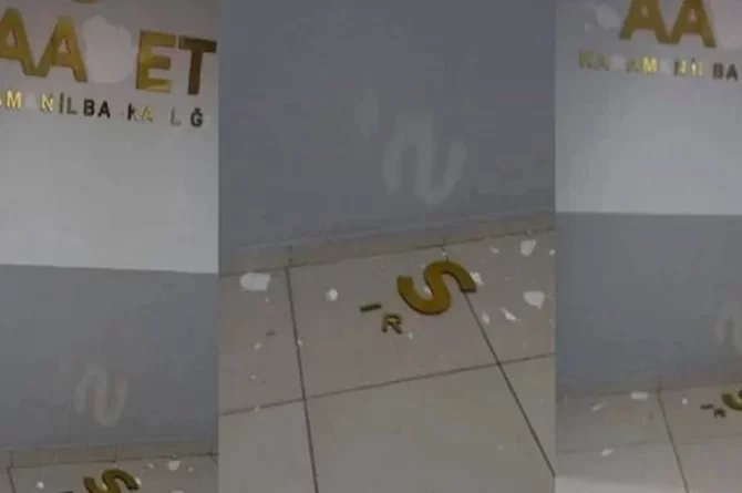 Saadet Partisi İl Başkanlığı’na saldırı