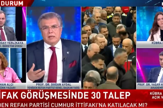 Yeniden Refah Partili Doğan Aydal: AKP, 6284 sayılı kanunun kaldırılması talebine ‘hiçbir problem yok’ dedi