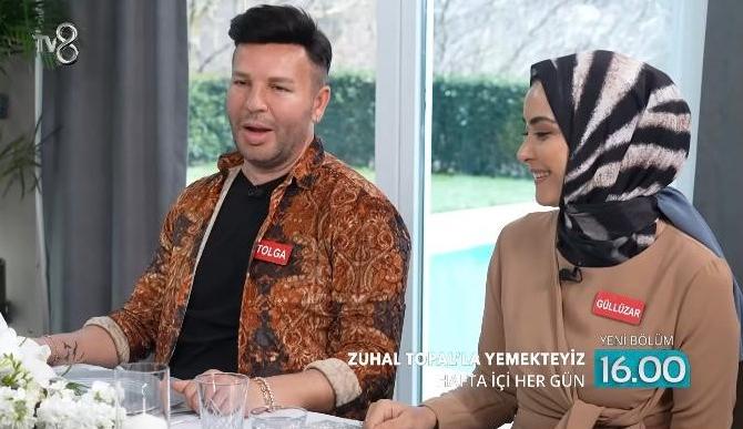 Tolga Kuru, TV8 Zuhal Topal’la yemekteyiz programında