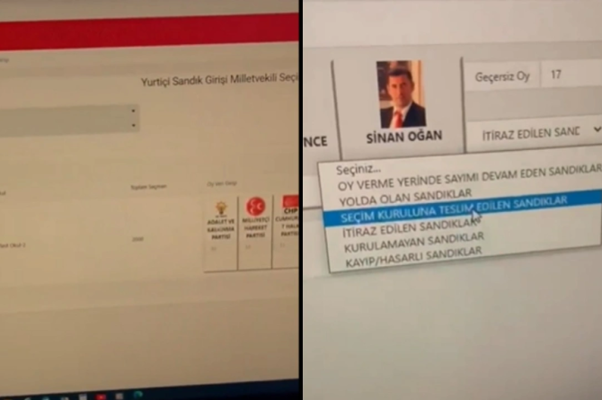 İçişleri Bakanlığı’nda paralel seçim kurulu: İşte CHP’li Erkek’in paylaştığı görüntüler