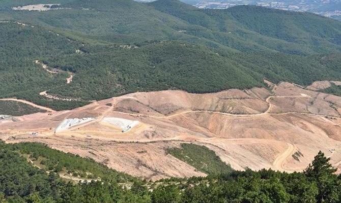 Orman kıyımında sıra Kazdağları’nda