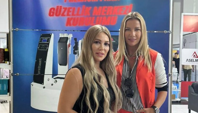 İvana Sert Ankara Güzellik Fuarında Pınar Korkmaz ile Aselmedi Tercih Etti