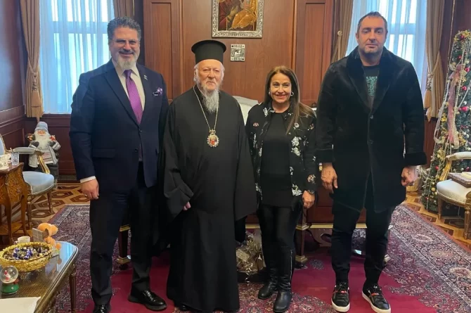 Özel çocuklardan özel ziyaret